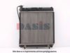 AKS DASIS 132460T Radiator, engine cooling